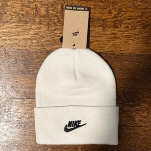 Nike Futura Cream Knit Beanie